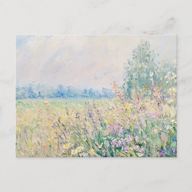 Monet Vintage Art-vykort Vykort (Framsida)