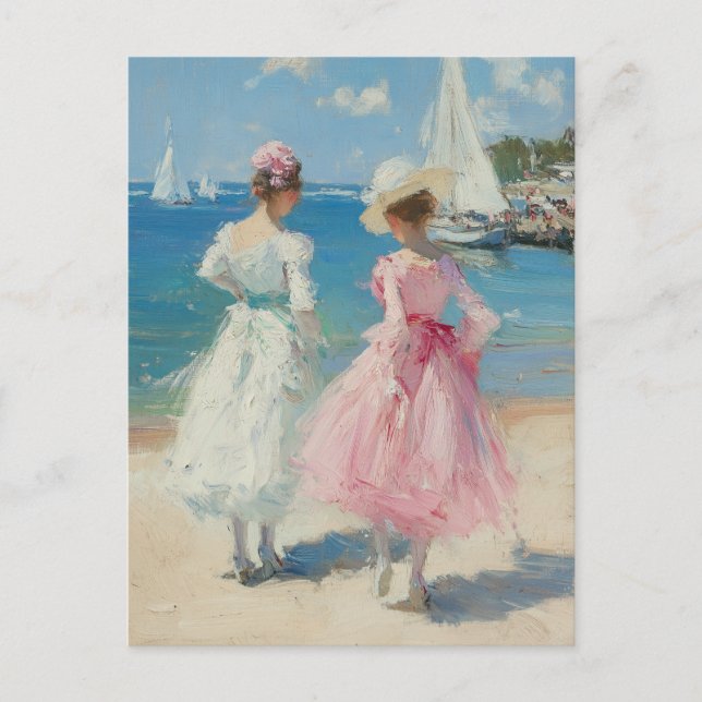 Monet Vintage Art-vykort Vykort (Framsida)