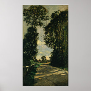 Monet-Walk (Farm Saint Simeon) Poster
