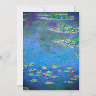 Monet Water Lilies 1906 Inbjudningar