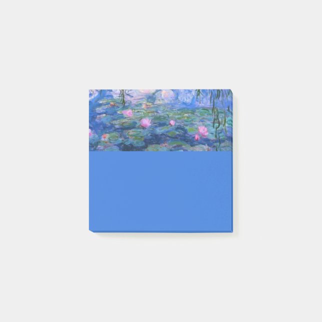 Monet Waterlilies Post-it Block (Framsida)