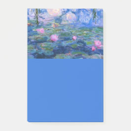 Monet Waterlilies Post-it Block