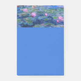 Monet Waterlilies Post-it Block