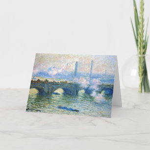 Monet - Waterloo Bridge, London Kort