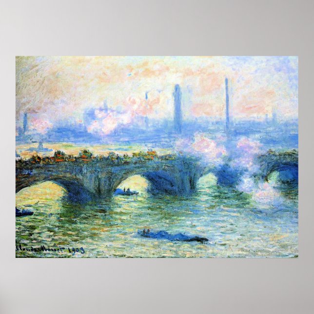 Monet - Waterloo Bridge, London, Poster (Framsidan)