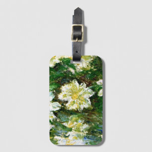 Monet - White Clematis, blommigt av berömd Bagagebricka