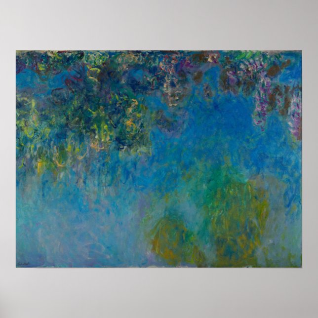 Monet - Wisteria Poster (Framsidan)