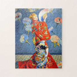 Monet Woman i japanska Costume Pussel