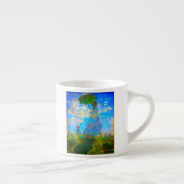 Monet Woman med parasol Espressomugg