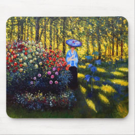 Monet Woman med parasol i Garden Musmatta
