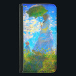 Monet Woman med parasol Plånboksfodral För Samsung Galaxy S5<br><div class="desc">Samsung Galaxy S5 Wallet Case med Claude Monets fru,  Camille,  som håller parasol,  och deras son Jean,  som tar en promenad i en pulserande grönt fält som blåses av vinden en sommardag. En underbar Monet-gåva till fläkt av imponerande och Fransk konst.</div>