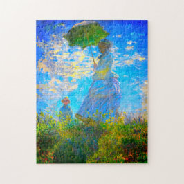 Monet Woman med parasol Pussel