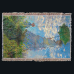 Monet Woman Parasol Impressionism Filt<br><div class="desc">Claude Monet Impressionism Masterbit - Kvinna med parosol målades av Franskens imponerande Claude Monet 1875. Det visar en kvinna med parasol och ett litet barn, som är Madame Monet och hennes son. Den här imponerande målningen är en av Monets målningar i berömden, som visar ett vackert landskap med ljusa blå...</div>