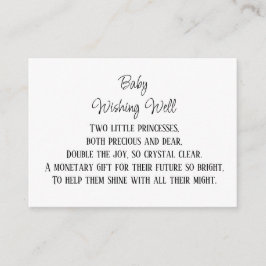 Monetärt bidrag till Baby Wishing-brunn Tilläggskort