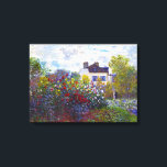 Monetets trädgård i Argenteuil Claude Monet Canvastryck<br><div class="desc">Monetets trädgård i Argenteuil Claude Monet-coolan,  gammal,  herre,  mästerverk,  bra,  regnerat,  imponerande,  målning,  målning,  målning,  vibrant,  mättad,  färg,  vacker,  vacker,  fin,  hög,  högkvalitativ,  upplösning,  landskap,  magi,  post,  dekoration,  färger,  paris,  frankrike,  förnyad best,  säljare,  färgstark, billigt</div>