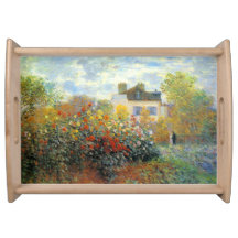 Monetets trädgård i Argenteuil Monet Fine Art