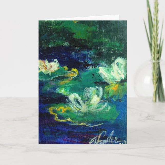 MonetMyWay tomt hälsningkort Kort (Framsida)