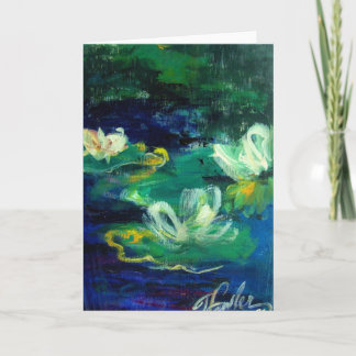 MonetMyWay tomt hälsningkort Kort