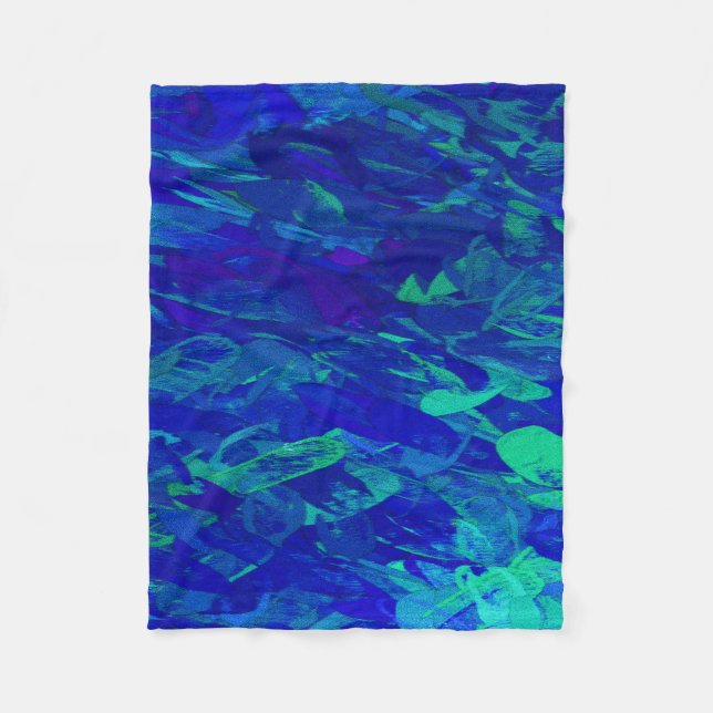 Monets Garden Fleecefilt (Framsidan)