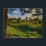 Monets Garden Postcard Vykort<br><div class="desc">En sommareftermiddag i Monets Garden i Giverny,  Frankrike</div>