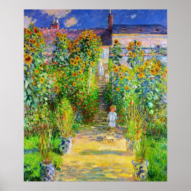 Monets Garden Poster (Framsidan)