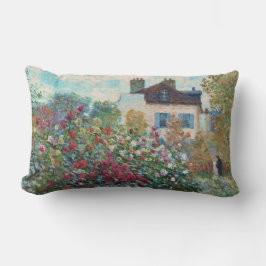 Monets Garden vid Argenteuil Fine Art Lumbarkudde