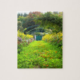 Monets Grande Allee, Monets trädgård, söt Pussel