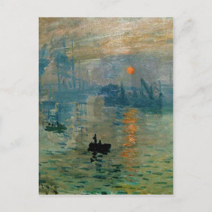 Monets imponerande soluppgång (oljeberoende) - 187 vykort