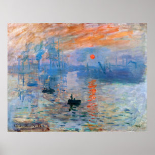 Monets intryck, Soluppgång Poster