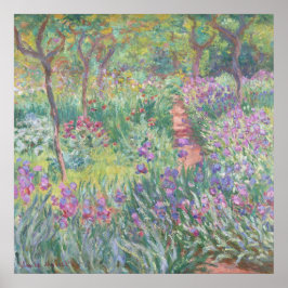 Monets Konstnärens trädgård i Giverny Poster