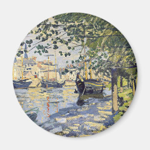 Monets konstverk, Seine vid Rouen, Magnet