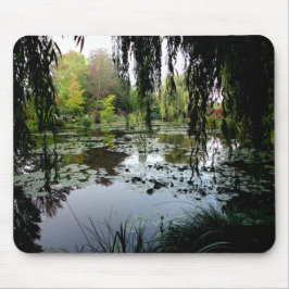 Monets Lily Pond, Giverny, Frankrike Musmatta