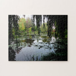 Monets Lily Pond, Giverny, Frankrike Pussel