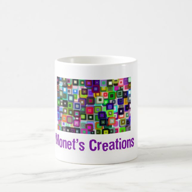 Monets mycket liten lite design för mugg för (Center)