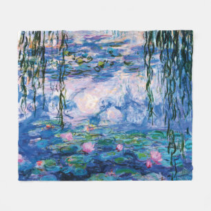 Monets näckrosor fleecefilt