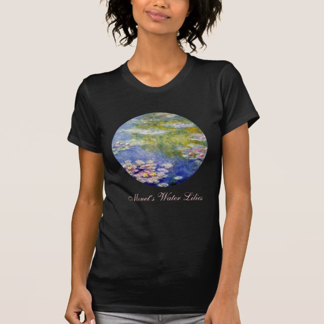 Monets näckrosor t-shirt (Framsida)