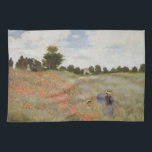 Monets Poppy Fält Kökshandduk<br><div class="desc">Claude Monets mästerverk: Poppy fält</div>