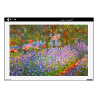 Monets trädgård av Claude Monet 43.7 Cm Laptop Skins