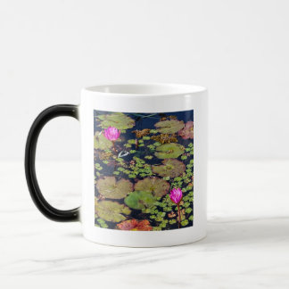 Monets trädgård magisk mugg