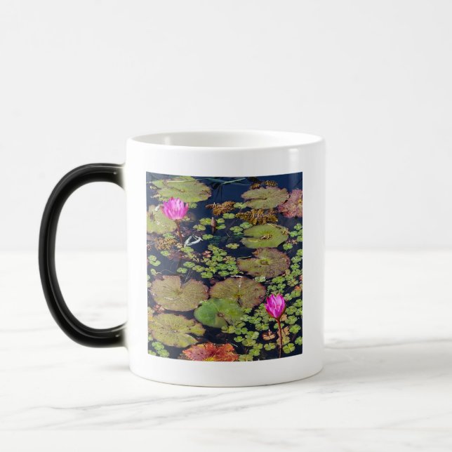 Monets trädgård magisk mugg (Vänster)