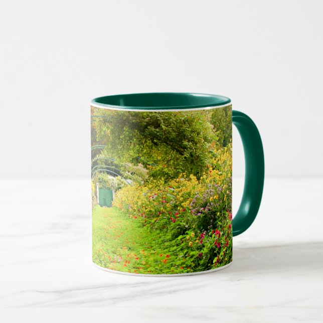 Monets trädgård, Monets stora gränd, Giverny Mugg (Framsida höger)