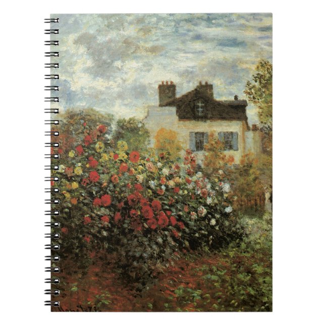 Monets trädgårdsmästare i Argentina av Claude Mone Anteckningsbok (Framsidan)