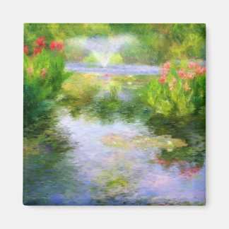 Monets Vatten Garden Magnet