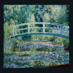 Monets Vatten Lilies och japanska bron Poster<br><div class="desc">Vatten Lilies och japanska bron av Claude Monet (1899).</div>