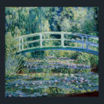 Monets Vatten Lilies och japanska bron Poster<br><div class="desc">Vatten Lilies och japanska bron av Claude Monet (1899).</div>