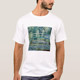 Monets Vatten Lilies och japanska bron T Shirt