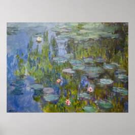 Monets Vatten Lilies Poster