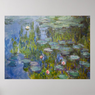 Monets Vatten Lilies Poster