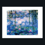 Monets Vatten Lilies Poster<br><div class="desc">Monets Vatten Lilies. Besök min butik om du vill ha mer intressant design och fler valmöjligheter för färg => zazzle.com/iwheels*</div>