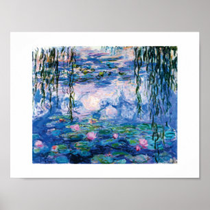 Monets Vatten Lilies Poster